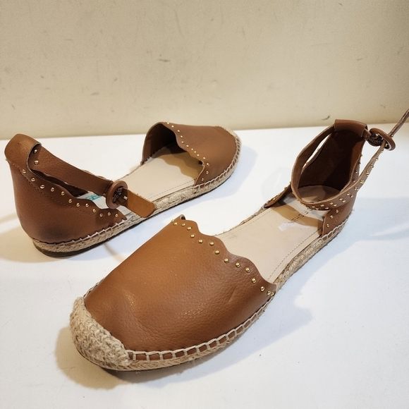 MARC FISHER Jarquis2 Tan Strappy Espadrilles size 10M - Picture 1 of 11